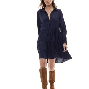 NWOT Young Fabulous & Broke Brooks Dress in Midnight Sz XS